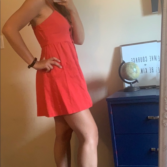 Urban Outfitters Coral Dress - Picture 2 of 2